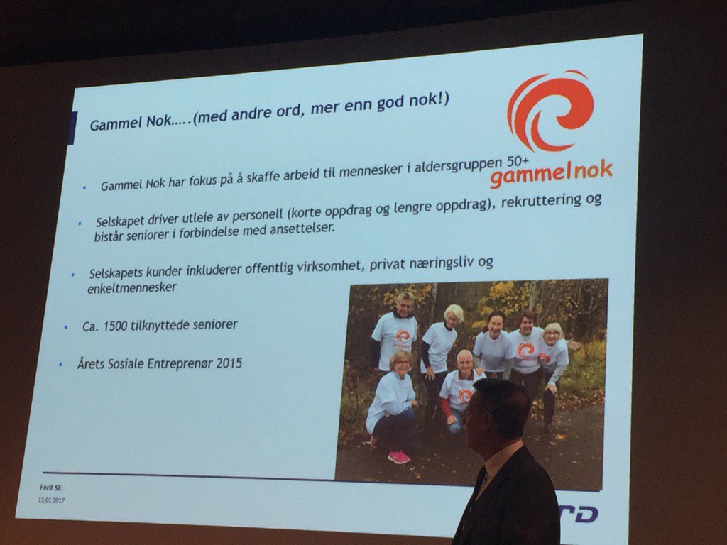 <a href="/NokGammel/">Gammel Nok</a> driver #seniorentreprenørskap og har sikret 1500 jobb. <a href="/virke_no/">Virke</a> #sosent