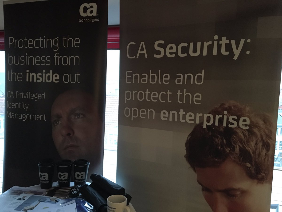 Annette_Berg23's tweet image. Exciting day at Cyber Strategi 2017 with #CA #security #useradministration #IDM #IAM