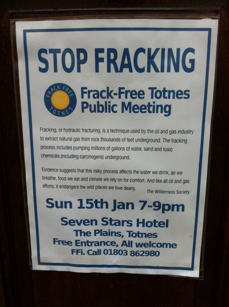 Stop #fracking meeting in #totnes this Sunday. 7-9 pm. #frackoff