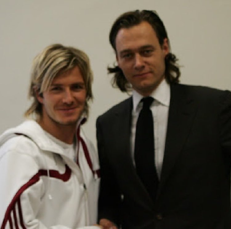 nemoheden's tweet photo. Vill önska er God Morgon med denna bild på David Beckham och Olof Lundh. #frisyrer https://t.co/AHVfl2vlbB