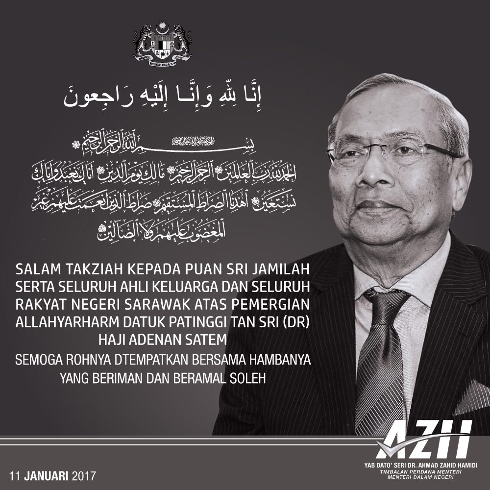 Ahmad Zahid Hamidi tweet media