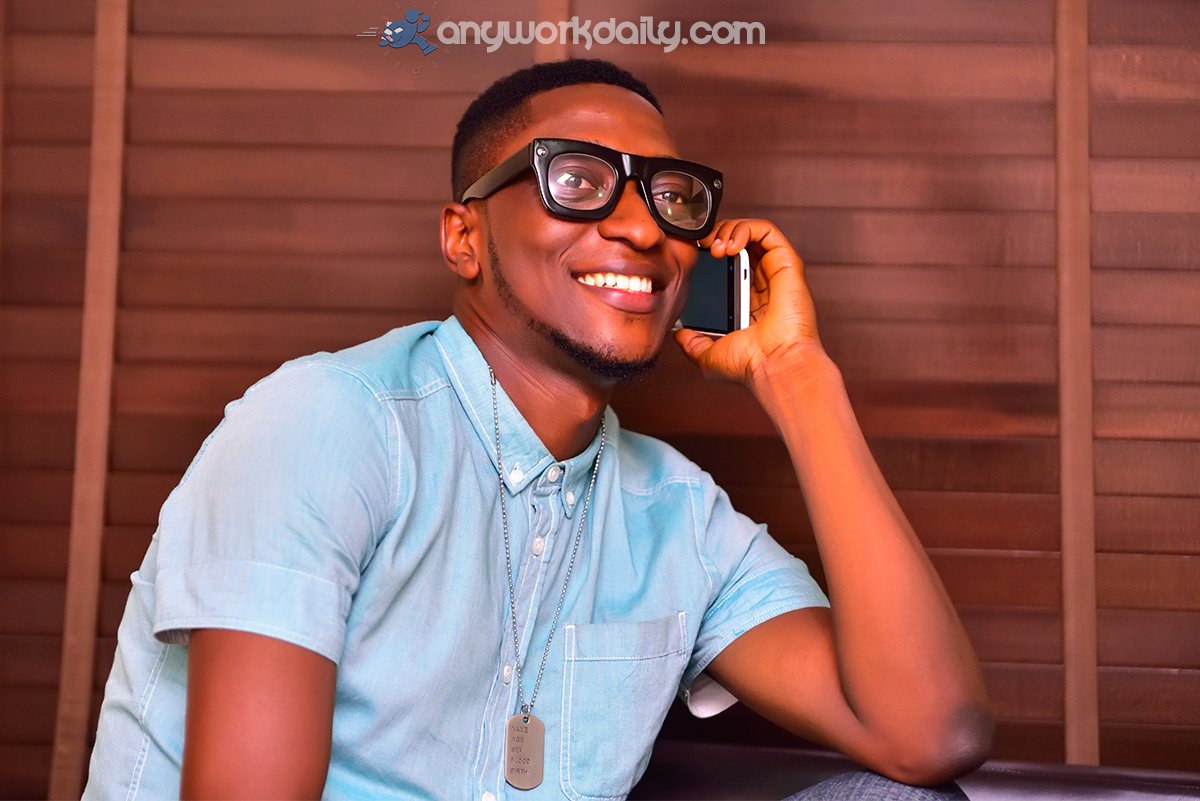 anyworkdaily's tweet image. Welcome to a whole new world of service at your doorstop 😉 . See the smile on his face?? He has just ordered Bae from #AnyWorkDaily 😄😄😄 !!