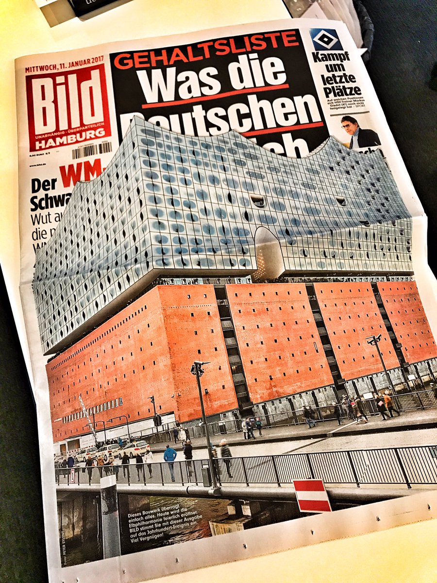 tanit's tweet image. 🎼🎶🎹🎻🎵🎺🎉@elbphilharmonie @BILD