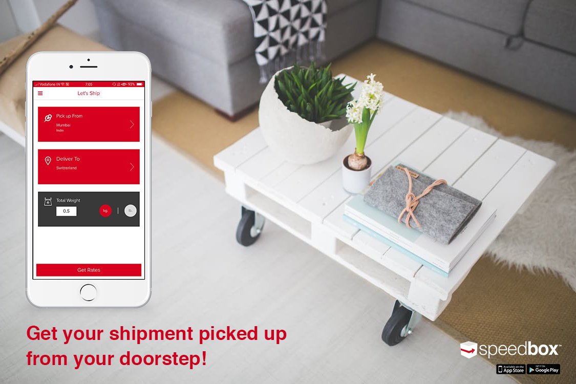 SpeedboxMaster's tweet image. Experience the convenience of On Demand Pickups with the #SpeedboxApp!
Book your shipment now- bit.ly/speedbox
#WorldwideShipping