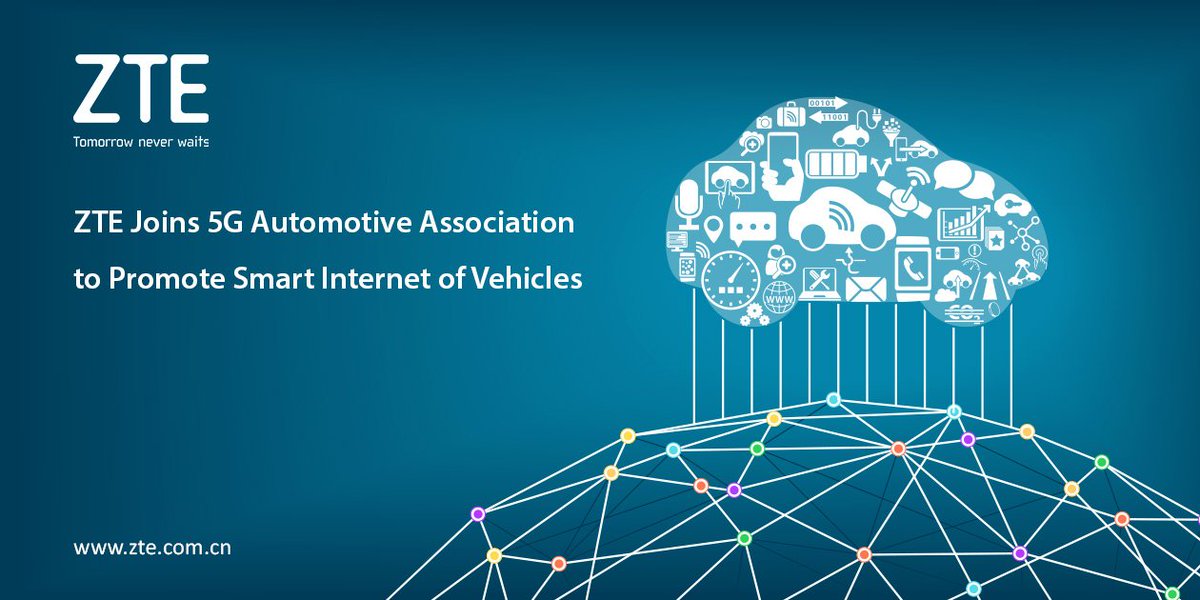 ZTEPress's tweet image. ZTE Joins #5G Automotive Association to Promote Smart #InternetofVehicles bit.ly/2jcfwaJ #5GAA #IoT @5GAA_news