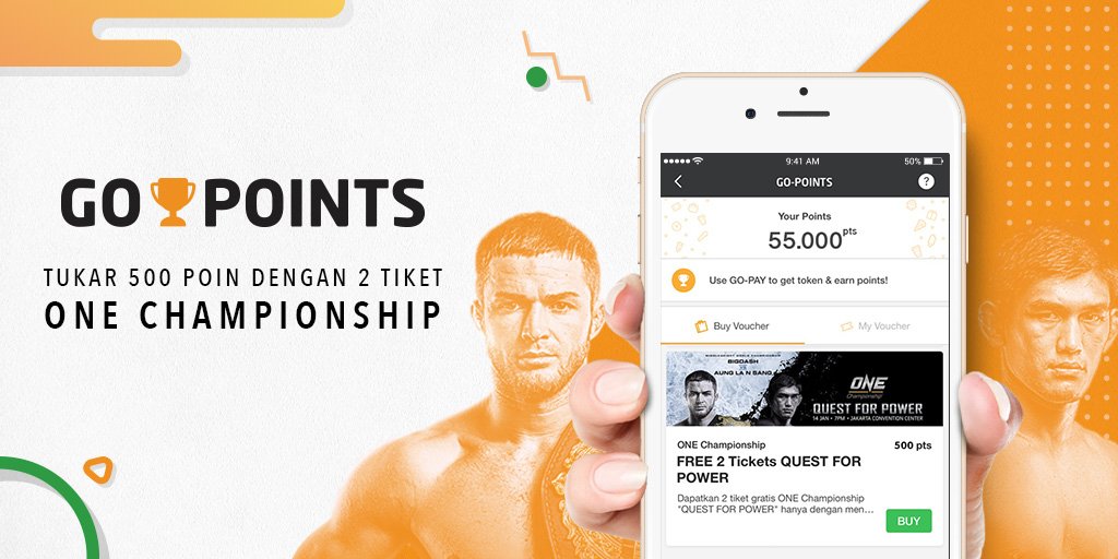 iredvelt's tweet photo. Tukarkan poin Anda dengan 2 tiket GRATIS utk menyaksikan ONE Championship pada 14 Jan! Klik … https://t.co/H3dUJlm7Tk