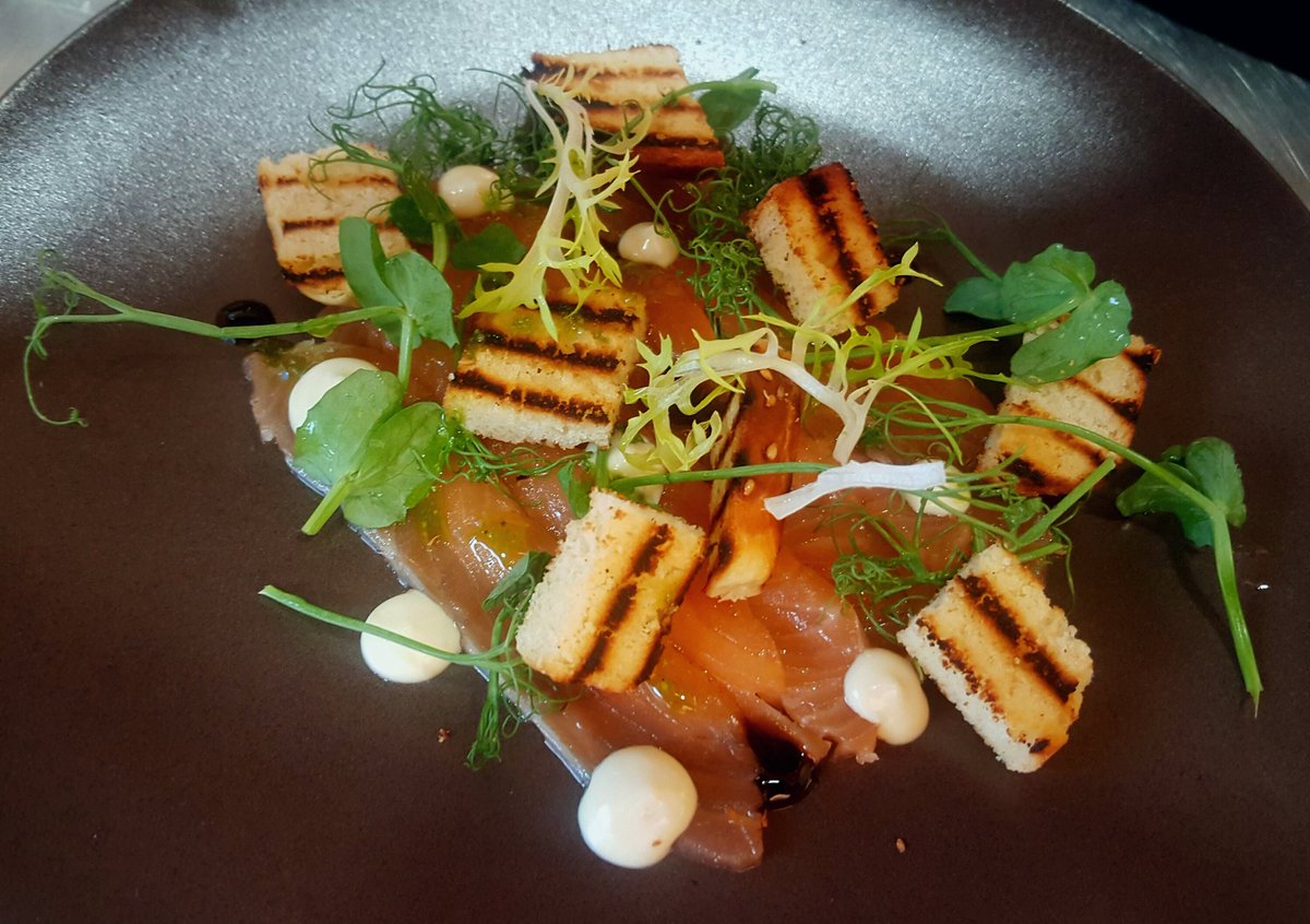 New <a href="/7StarsKennford/">Seven Stars Kennford</a> 
Orange and thyme cured salmon, charred brioche and aoli <a href="/FishesExeter/">Fishes</a> <a href="/atasteofdevon/">A Taste of Devon</a> @eatingexeter @DevonLifeCath
