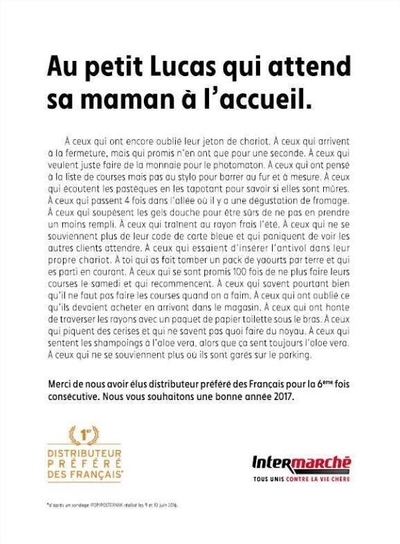 Nawelweb's tweet photo. @intermarche vos vœux #2017 sont géniaux ! https://t.co/fw0TTW82XZ