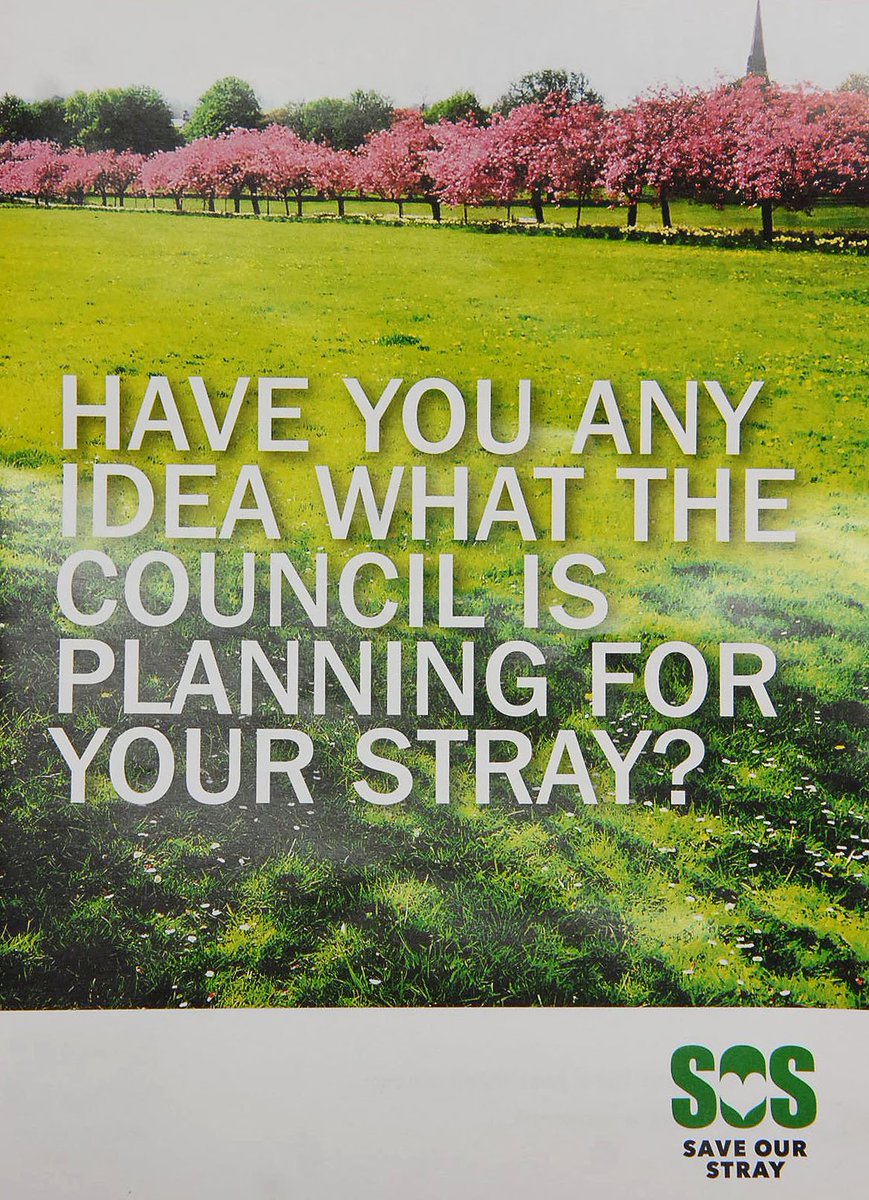 HgateAdvertiser's tweet photo. New leaflet by 'Save our Stray' campaigners raises temperature in row over future of green spaces in Harrogate: https://t.co/OWPmJEr9Ky https://t.co/TjpXFcfQlz