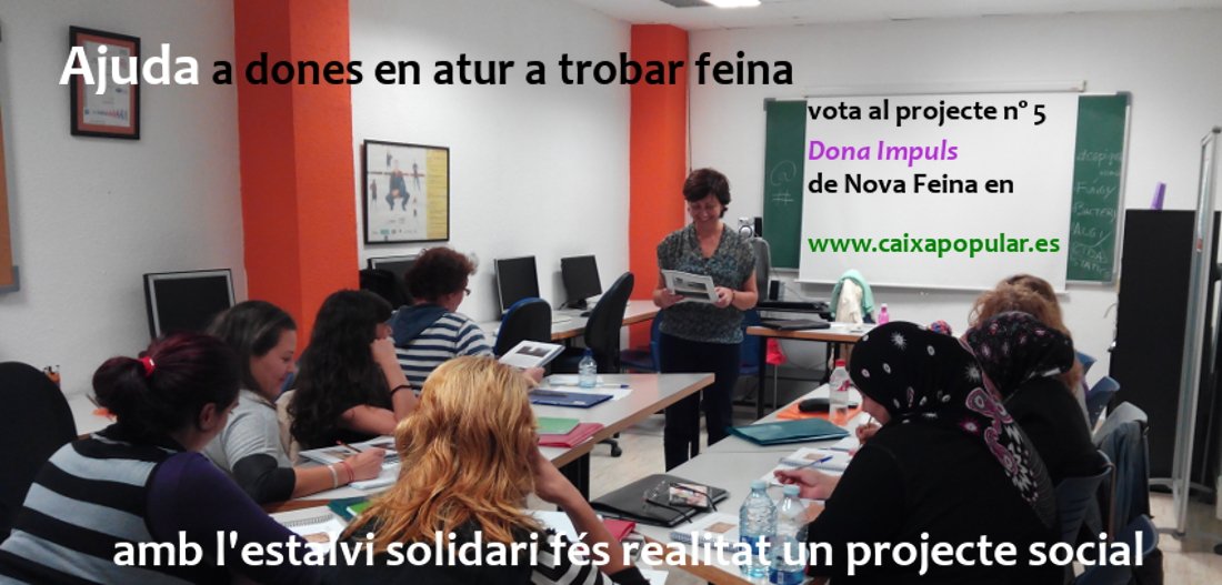 últim dia! vota per l'ocupació de les dones bit.ly/DonaImpuls som el nº5 pf RT 😉