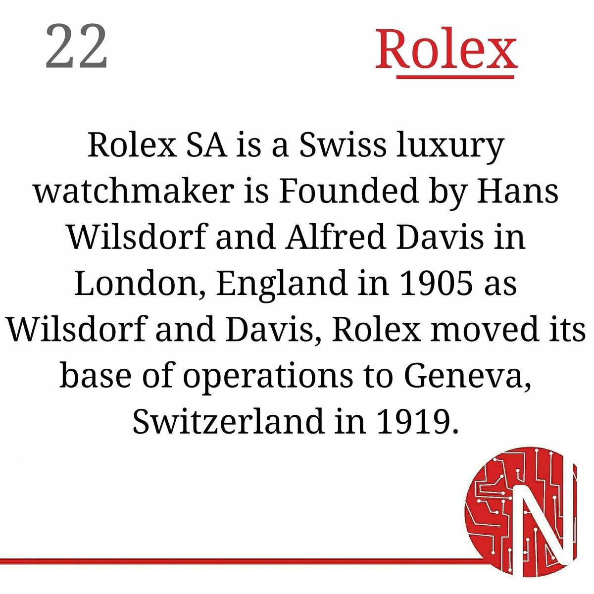 newsication's tweet photo. Rolex SA is a Swiss luxury watchmaker.
#rolex #swiss #newsication #info #founder #teroticx #umni #watch #luxury @Rolex @Teroticx @ugi_media https://t.co/C05Sfo9jQR