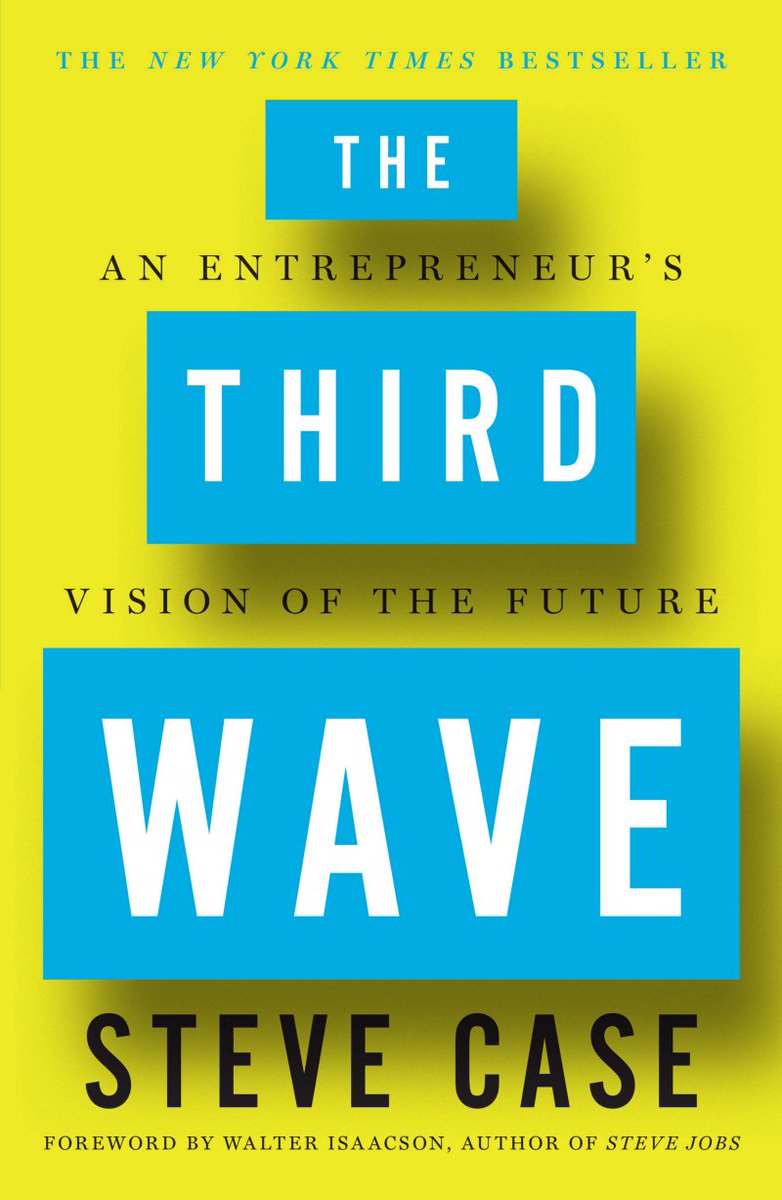 AureaCoworking's tweet photo. #BookRecommandation The Third Wave by Steve Case - a roadmap for how anyone can succeed in a world of rapidly changing #technology. https://t.co/WeXTHsPTgN