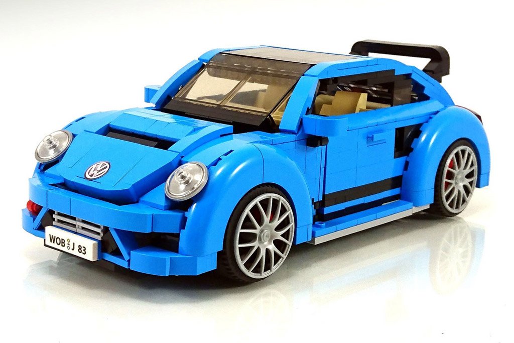 lego vw beetle moc