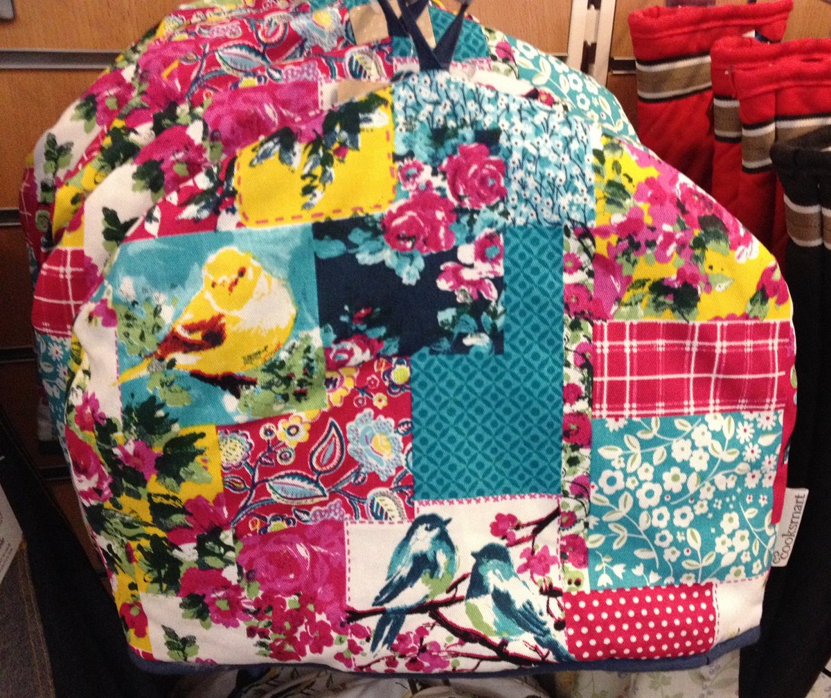chessingtongc's tweet image. Keep your #tea warm with this funky tea cosy in our #kitchenware department #funandfunctional #colourful #TeaTime