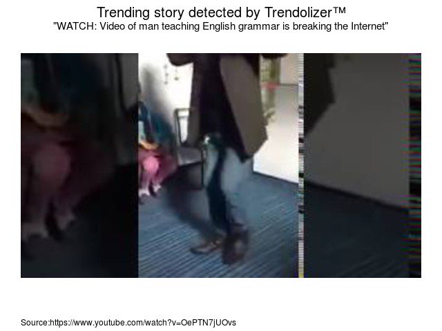failolizer's tweet image. WATCH: Video of man teaching English grammar is breaking the Internet #InternetWATCH... fail.trendolizer.com/2017/01/watch-…