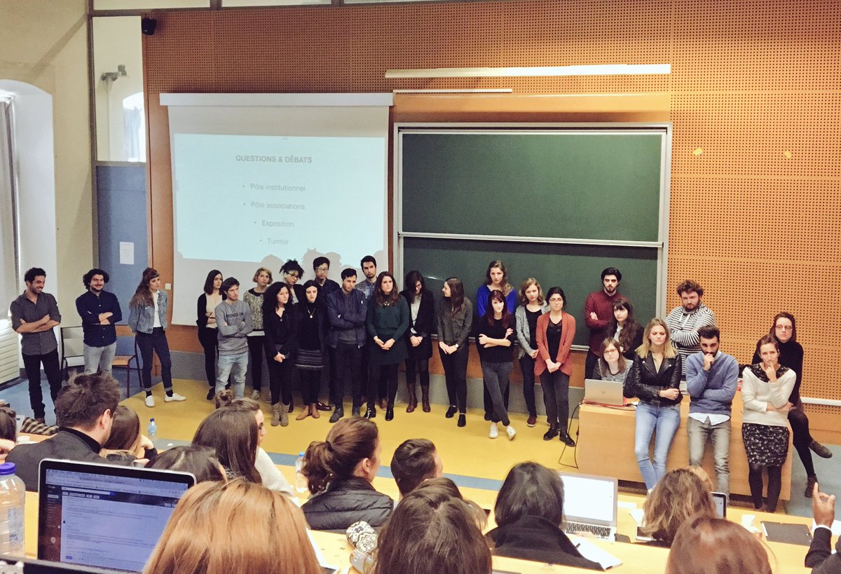 cha2495's tweet photo. Présentation du projet Egalité par les M2 PCC. Merci à eux pour cette super initiative ! Fière de reprendre ce travail @UnivAvignon https://t.co/x9xUR7jVeO