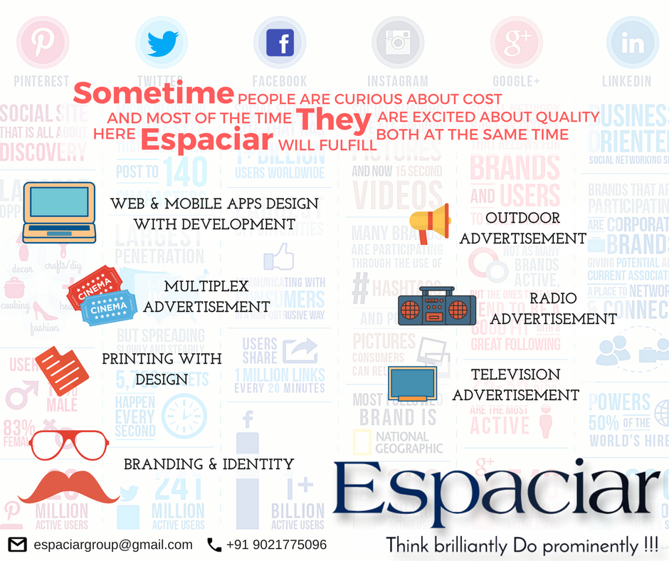 espaciargroup's tweet photo. #360degreeadvertisementsolution #smartprice #betterquality #integratedprocess #interestingcaptions #media #getaprofit #effectivestrategies https://t.co/Hcxn3JhBZX