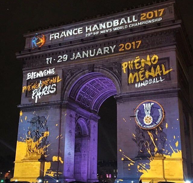 Can't wait for <a href="/Hand2017/">France Handball 2017</a> to start tonight. Another great major sport event in France &amp; superb preparation for #Paris2024 #Handball2017