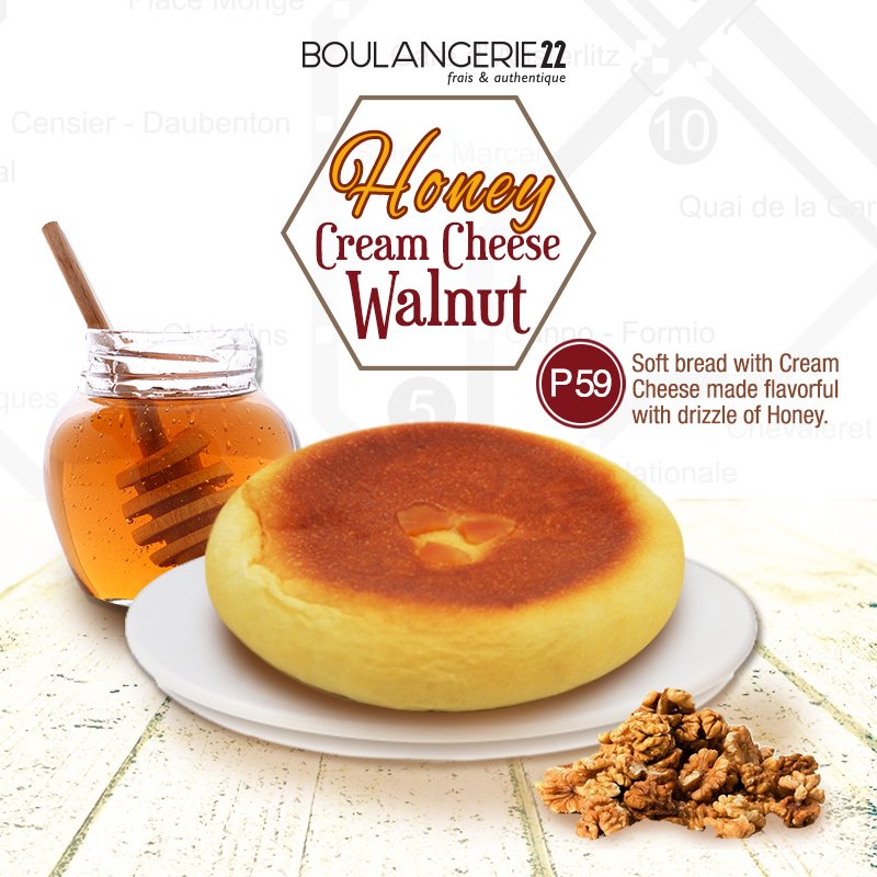 There is something magical about taking a bite on this freshly-baked bread and finding a surprise inside! #Boulangerie22