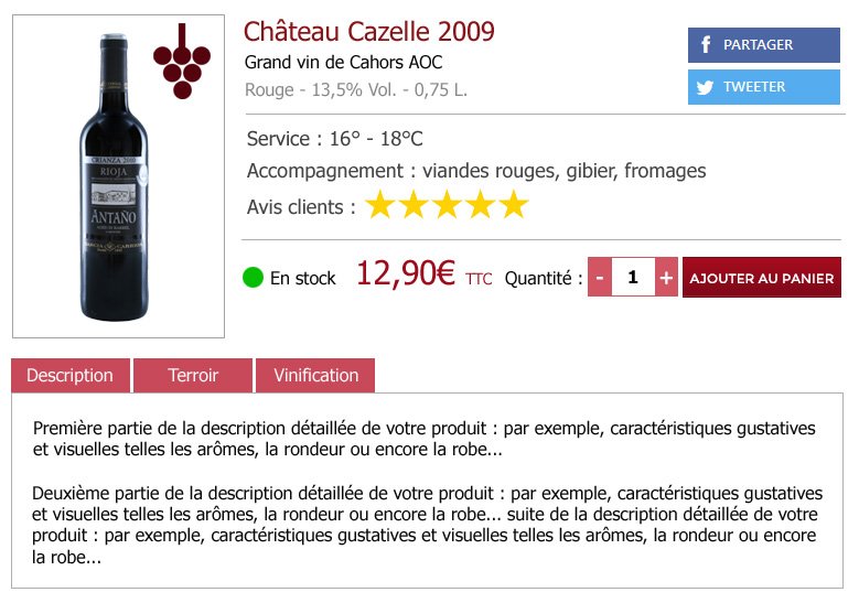 Création #site internet #viticulteur #Cahors #Bergerac #Gaillac. Détails : webandcom.fr/fr/creation-si…