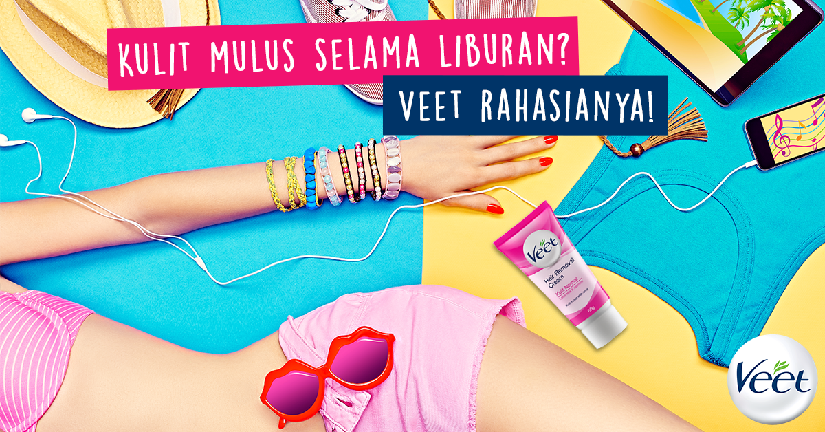 Veet_ID's tweet photo. Outfit keren utk liburan emang perlu, tapi merawat kulit agar mulus jg penting! Kamu bawa Veet saat liburan? Beli di https://t.co/GcCconZHyF https://t.co/d9yOzVxn21