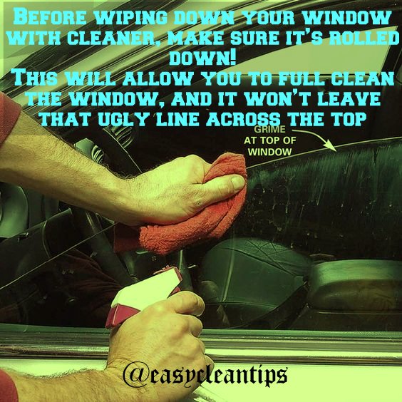 easycleantips's tweet image. How do you clean your car window? #WindowHack #cars #easycleantips