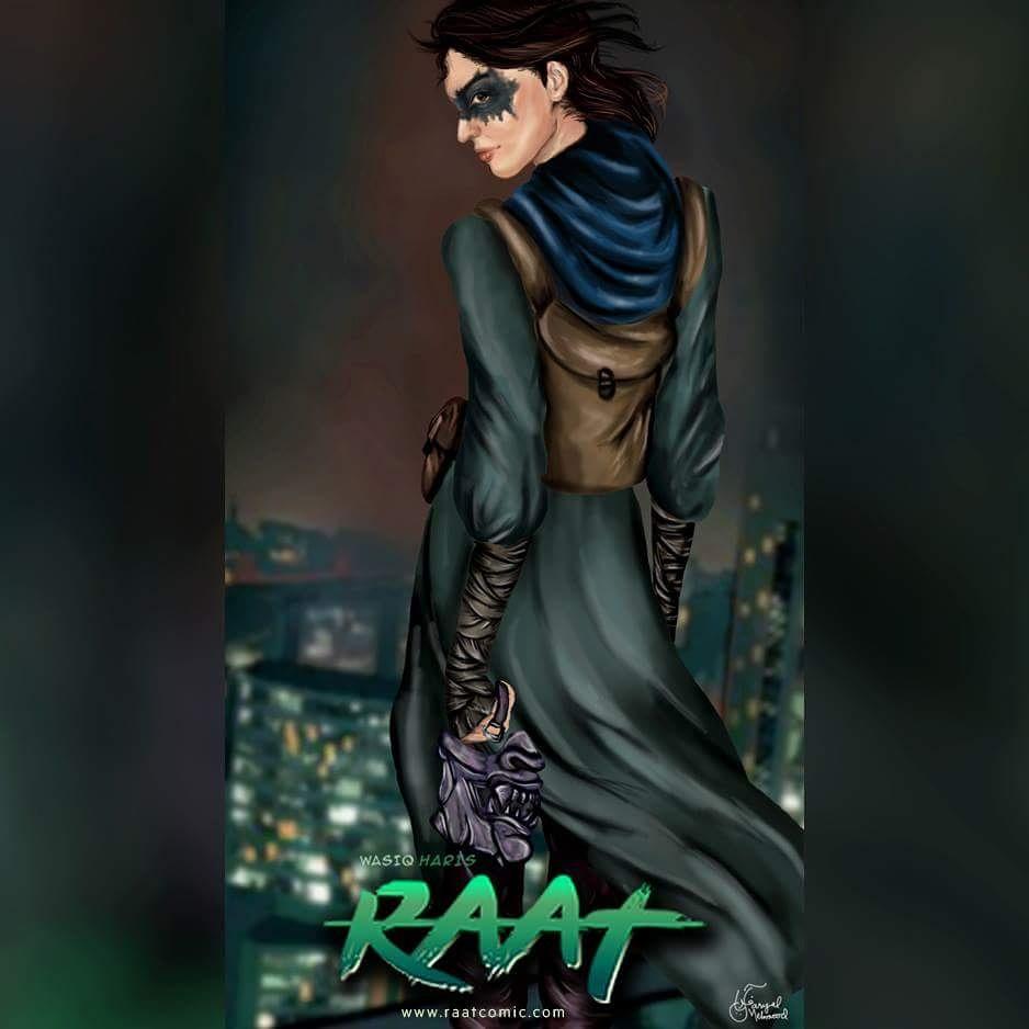 raatcomic's tweet photo. Thanks Faryal Mehmood for amazingly well painted #fanart of #RAAT. Hope to see more from you guys!
#RAATcomic #Pakistanicomic #RAATart https://t.co/xztsBUNrOy
