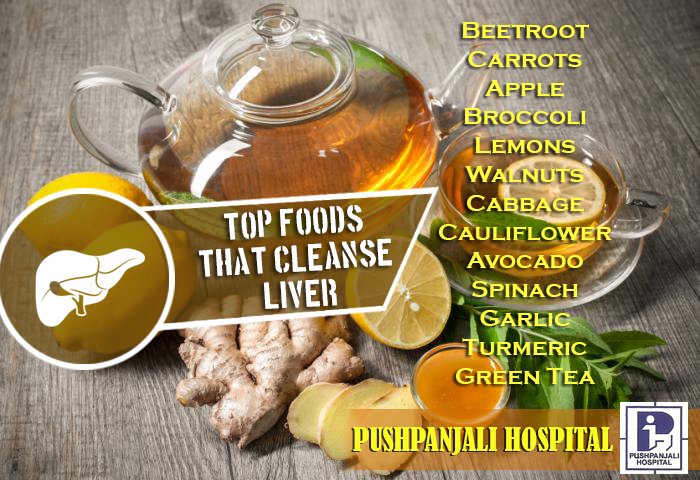 Pushpanjalihosp's tweet photo. In order to achieve healthy and #cleanliver, adopt the following #livercleansefoods in your weekly diet  #Pushpanjalihospital #healthyliver https://t.co/lCAyetWXrA