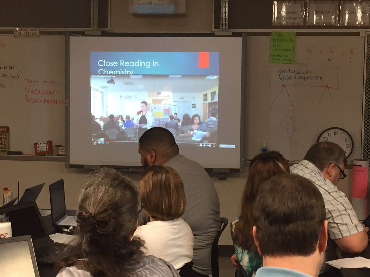 OvertonIT's tweet photo. Close Reading PD for all content areas today at @OvertonMNPS! Rigor for all students. @MetroSchools https://t.co/iFoIZa6yf0