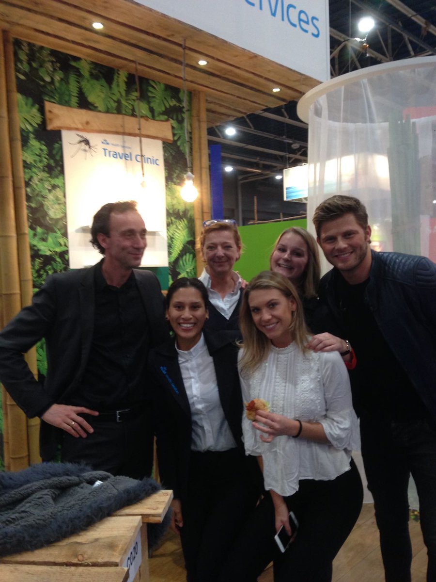 MarijePV's tweet photo. Zingen en vakantie #daarwordjeblijvan @timdouwsma @klm #klmhealthservices #travelclinic @devakantiebeurs #ffprikhalen #gezondopreis https://t.co/9lLtyi9s43