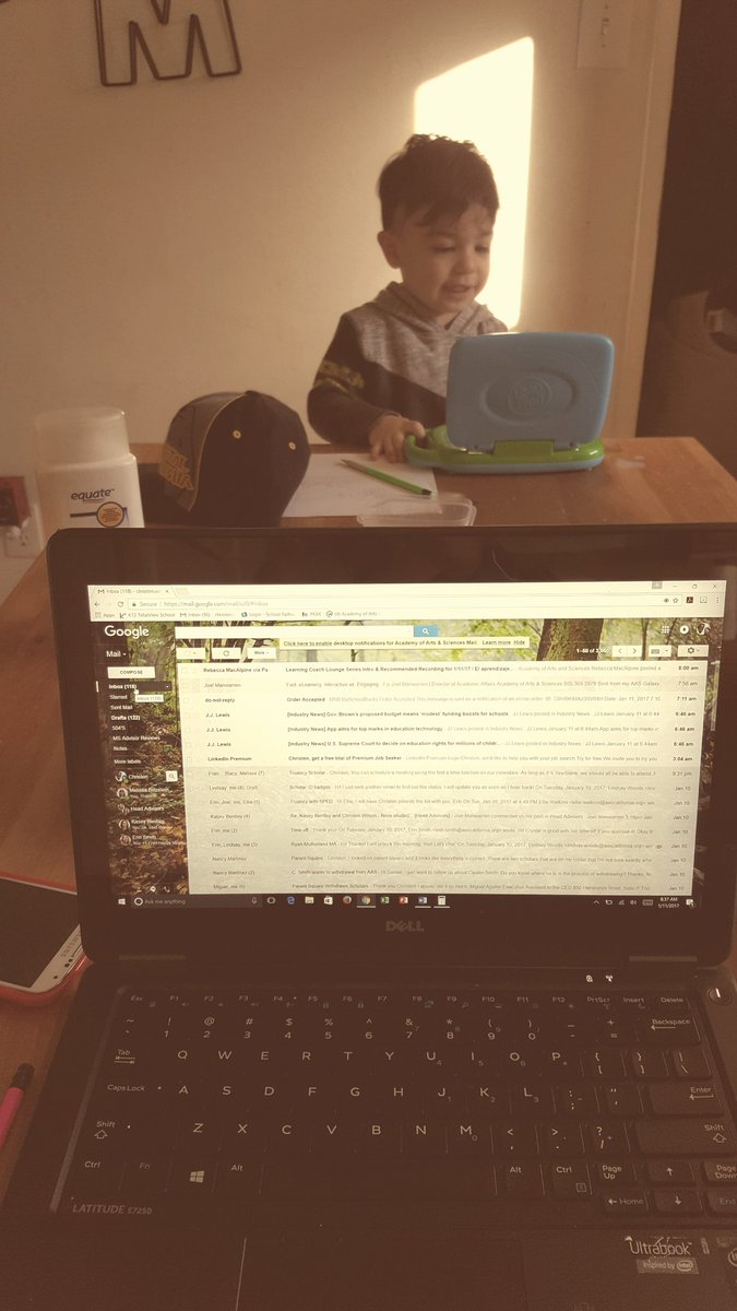 CCSMSWILSON's tweet photo. My little work buddy today! Love my job! @AASCommunicates https://t.co/Ja5bthtHR6