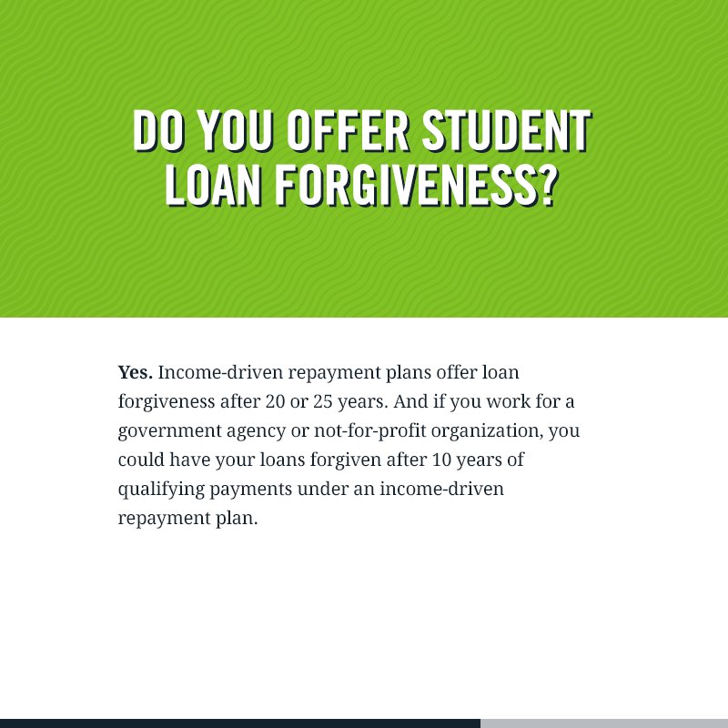 FAFSA's tweet photo. Confused or wondering about repaying student loans? This can help simplify things for you. 😉 https://t.co/tpZhGuxHA4