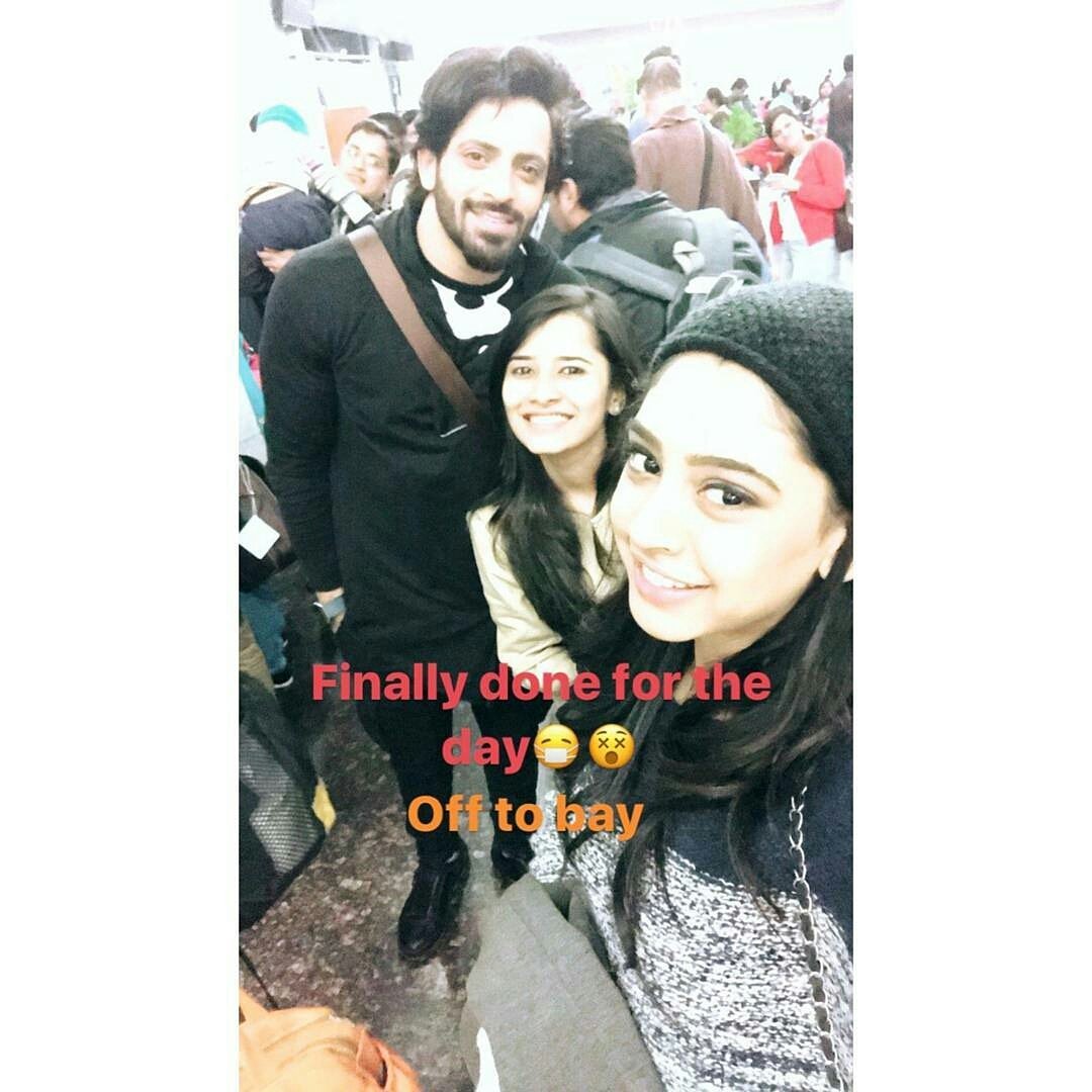 nitifanmily's tweet image. Our cute lil @niti_taylor with the very handsome @VikkasManaktala 
Pictures from today&apos;s promotions 
PC : teamghulaam-ig