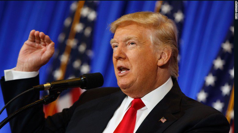 SuperRealNews's tweet image. First #CNNKFile exclusive: Donald Trump says #InaugurationDay