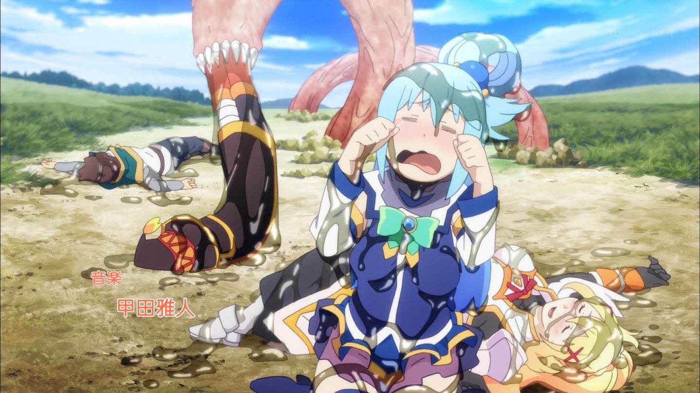 バラニク Al Twitter このすば2期のop Machicoのtomorrowとてもよかった 作画崩壊としか思えないようなシーンも このすばだとありだなと思えるしとにかくおもしろい 2期になろうとやっぱり何かに食われちゃうんだねww 泣きながら落ちていくカズマめっちゃ好き