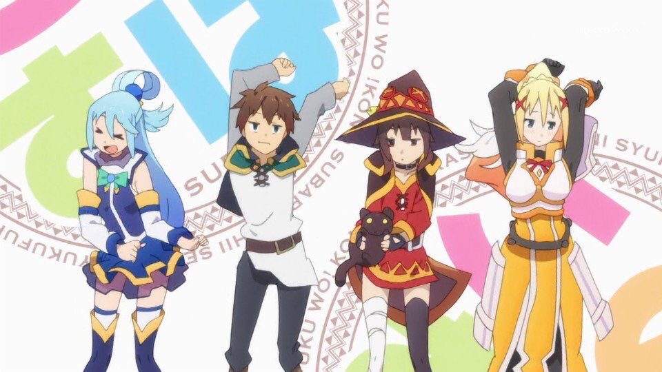 バラニク このすば2期のop Machicoのtomorrowとてもよかった 作画崩壊としか思えないようなシーンも このすばだとありだなと思えるしとにかくおもしろい 2期になろうとやっぱり何かに食われちゃうんだねww 泣きながら落ちていくカズマめっちゃ好き