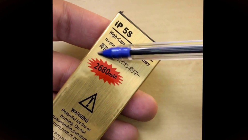 tech_attack_pt's tweet image. Fake battery gold energy 2680mAH for iPhone. Don&apos;t buy In this video we show what&apos;s in reality a Gold Battery 2680m…