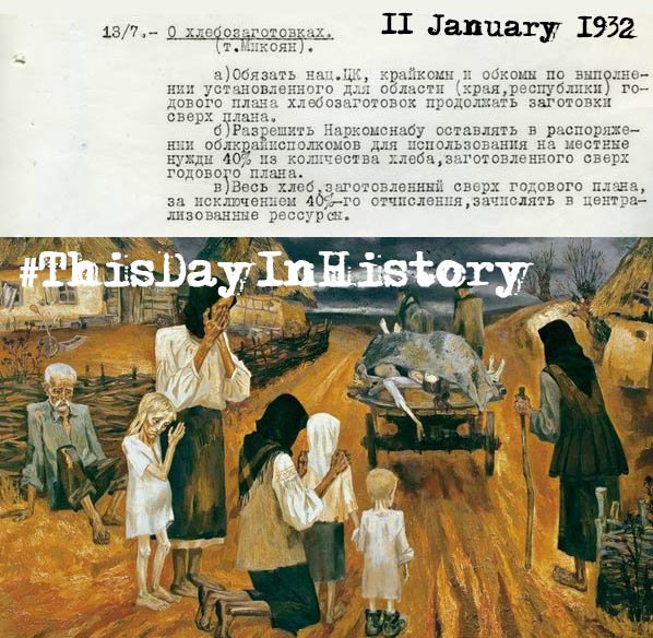 EuromaidanPress's tweet photo. #ThisDayInHistory 1932: Communist Party of the USSR decides to extort grain even beyond quotas, leading to Holodomor
https://t.co/4ZZRo0zjxq https://t.co/qJ7VSak3rj