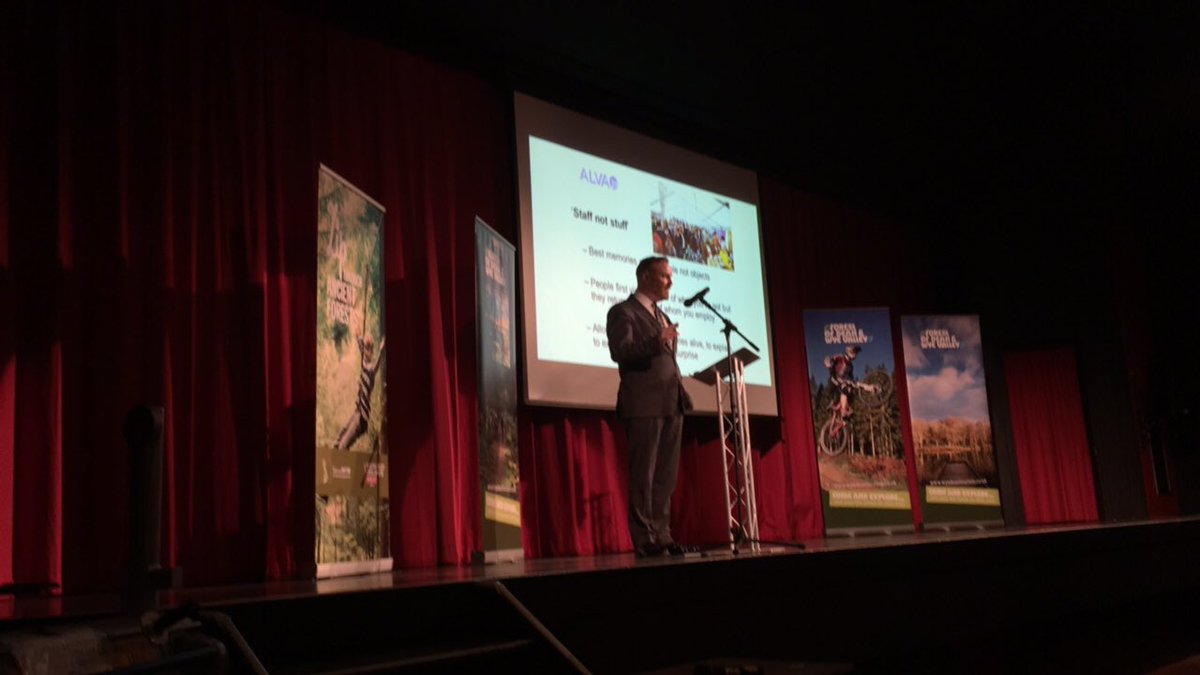 One of our marquees on the slide behind <a href="/bernarddonoghue/">Bernard Donoghue</a> at #deanwyeforum showing <a href="/forestshowcase/">forestshowcase</a> !!