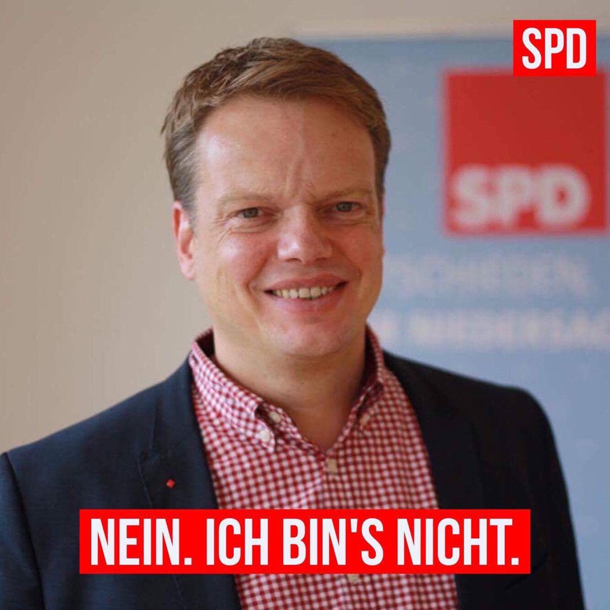 cbratmann's tweet photo. Die K-Kandidatenfrage - Sorry, Ich bins auch nicht. Wer es noch alles NICHT ist, steht unter #Neinichbinsnicht 😊😃 https://t.co/FwOzo6oAu0