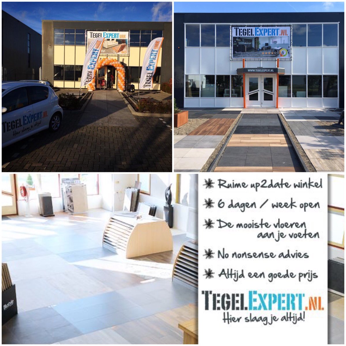 En zo zijn we alweer 3 jaar verder met #TegelExpert. Trots en dankbaar dat meer en meer klanten ons iedere dag weer weten te vinden. #tegels