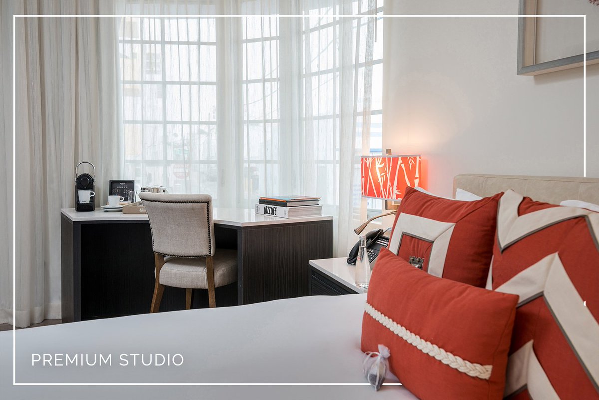 TheMarlinMiami's tweet photo. #PremiumStudio includes beach accessories, spa products and in-room Nespresso machine. BOOK NOW >> https://t.co/YcvwdJmykD https://t.co/AR4C0GPbAO