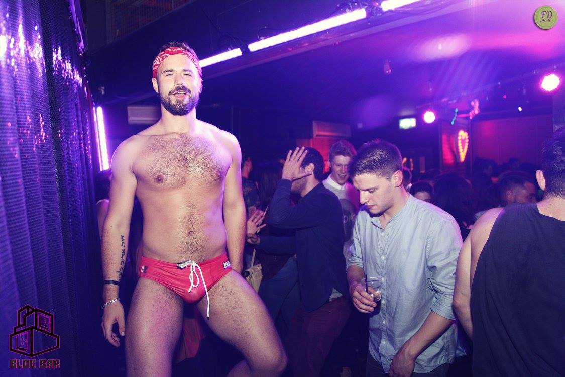 ClonezoneUK's tweet photo. Our #WCW goes to Rhea Litre dancing with one of the Clonezone Go-Go boys at BLOC Bar back in the Summer https://t.co/vaUBKdLgvw