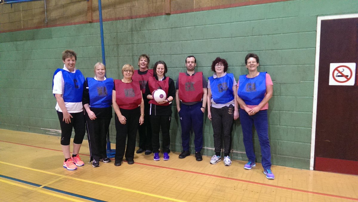 NetballinStaffs's tweet image. Another fab new Walking Netball session started today @MACStoke in Newcastle-under-Lyme! Join us Weds 10.30-11.30am for a natter &amp;amp; netball!