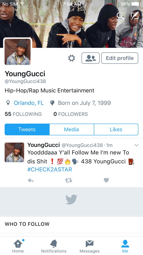 YoungGucci438's tweet photo. Y'all go add me on IG to ❗️❗️🗣💪 https://t.co/is1BK3K66s