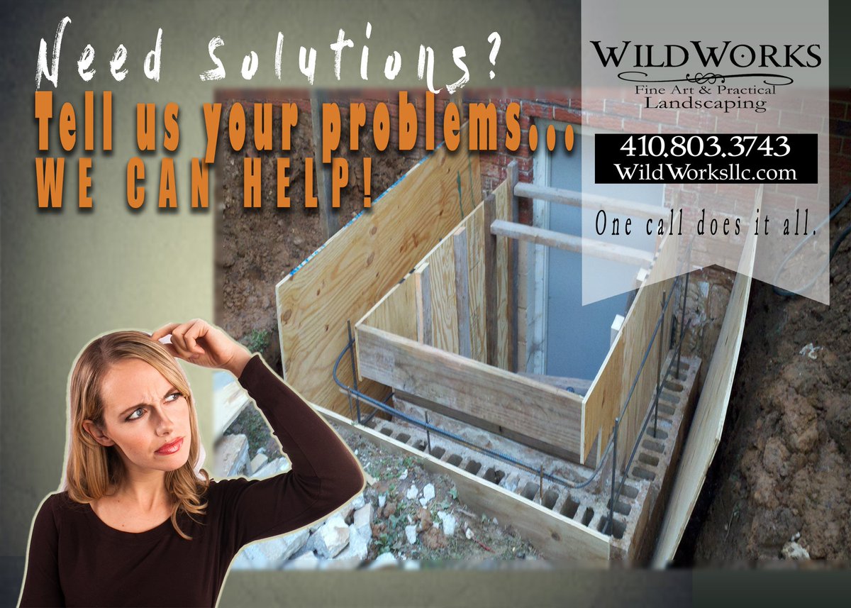 WildWorksllc's tweet photo. https://t.co/oNejjVrSIV Hunt Valley, Maryland Where Fine Art Meets ... The Wild! Call 410.803.3743 |  #lawnproblems #landscaping #yr2017 https://t.co/WSdAuBcmy9