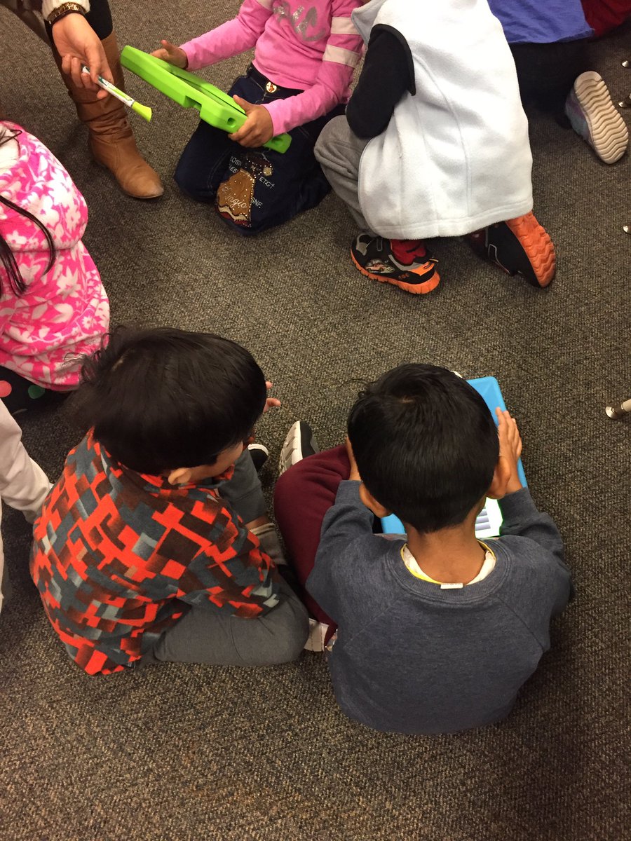 mssuppa's tweet photo. These SKs are using the @tdsbVL to help research items on their list they created together! #FDK @Gracefield_PS @tdsb https://t.co/teb5EnZvdh