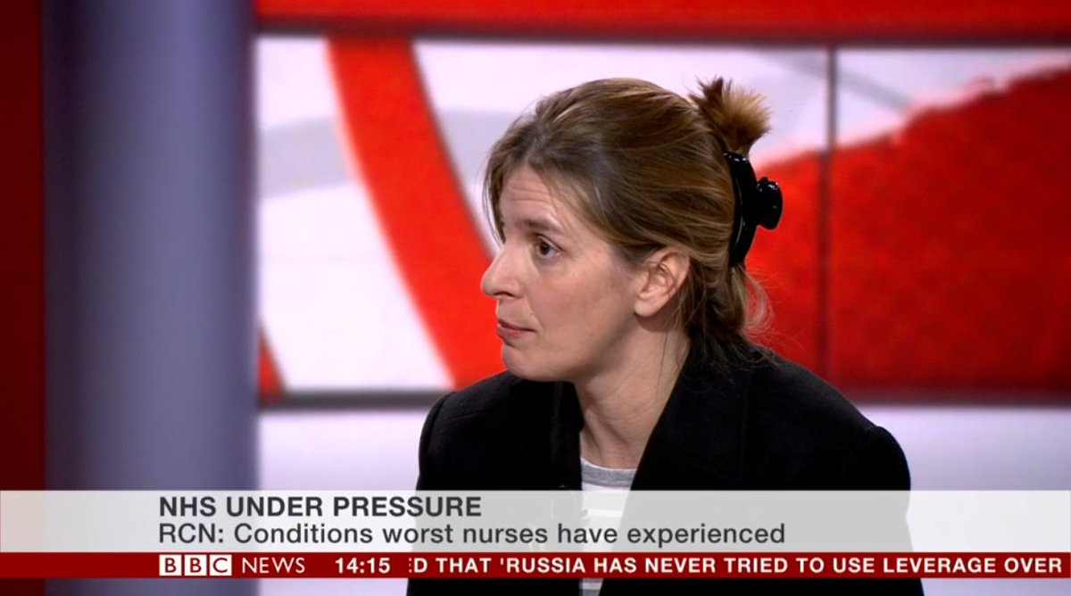 theRCN's tweet photo. Our Head of Nursing Practice @WendyPresto has been speaking to @BBCNews about the current #NHScrisis. https://t.co/QdjeMXACGo