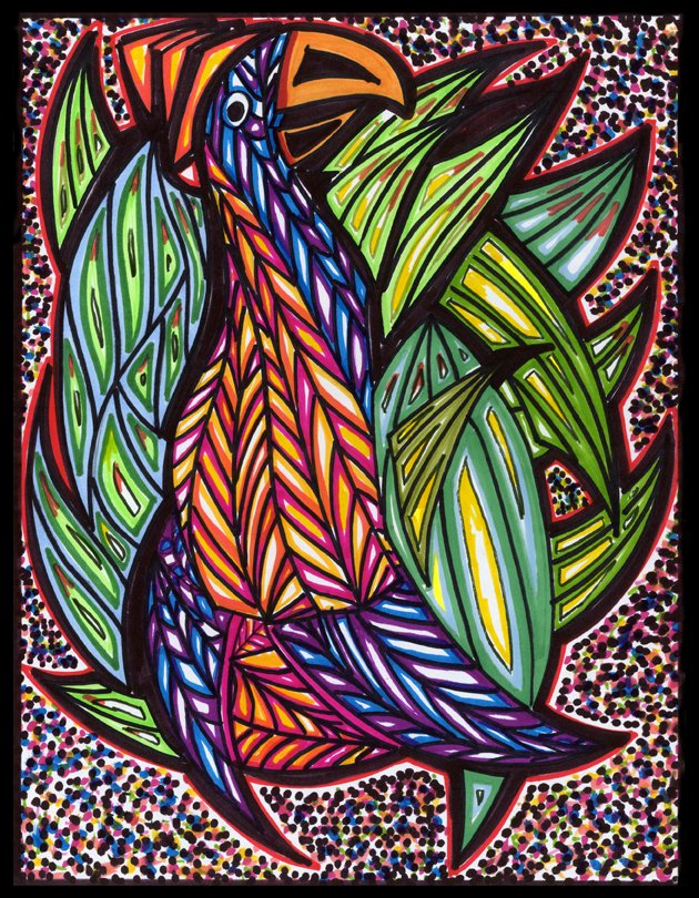 cosmicdoodler's tweet photo. #Bahamas "Bahamamo" by #CosmicDoodler #Asheville #etsy matted &amp; ready to gift frame! #tropical #Abstract #parrothead https://t.co/PgoXQsdnPF https://t.co/fxGoZWw4rP
