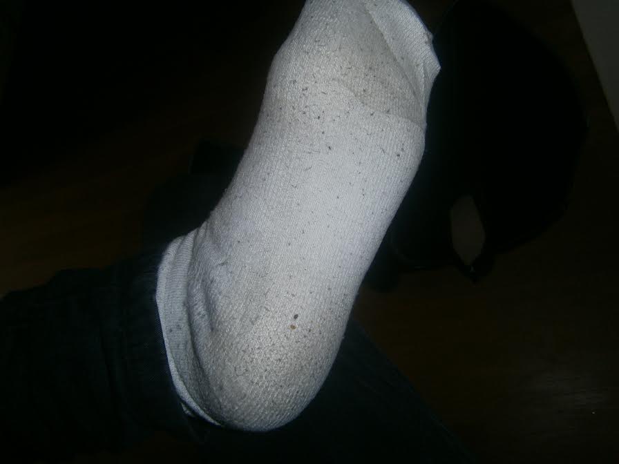 Mistressmarvel1's tweet photo. Sniff my #smellysocks after a long day! #usedsocks #findom #blackmail #shoefetish #minduck @RTfucker @RTfeet @RTpig @tonybobo3 #soles #socks https://t.co/2XqCAzD3km
